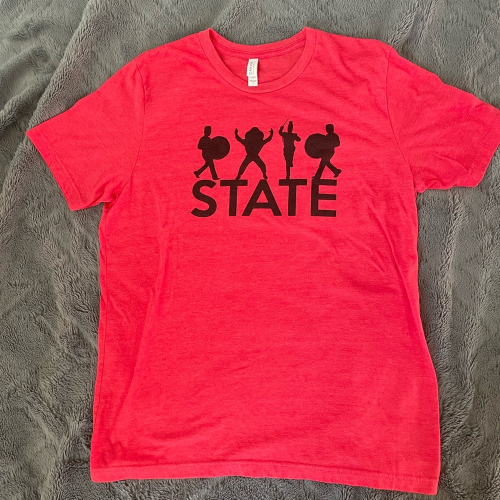 Ohio State Band Script Ohio T shirt Woman’s size L (previously worn)